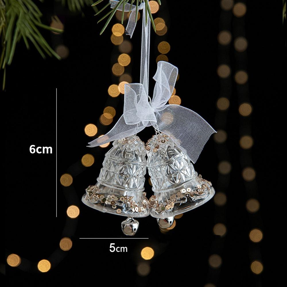 Акриловые Рождественские Хрустальные Подвески DIY Настенная Подвеска Украшения для Рождественской Елки В помещении На улице Подвеска-Кристалл Снежинка