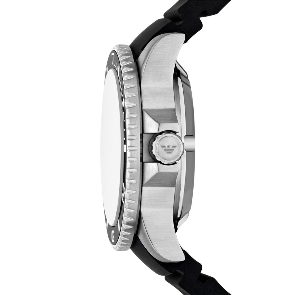 Emporio Armani Морской Исследователь AR60086 Черные Наручные Часы Мужские