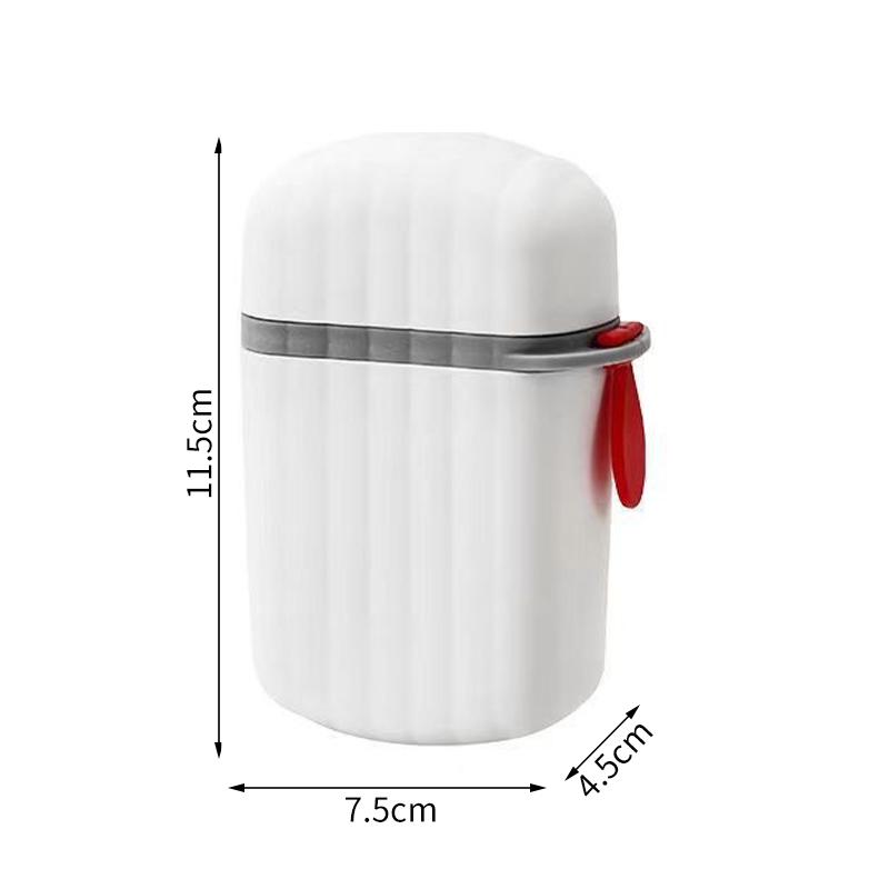 Fashion Portable Sealed Waterproof Soap Box for Travel, Hiking, and Camping - Draining Design