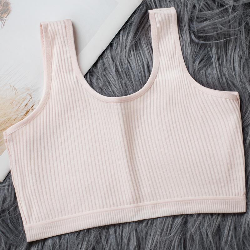 Детский тренировочный бюстгальтер для девочек, нижнее белье для подростков, жилет, нижнее белье для подростков, одежда для периода полового созревания, От 8 до 14 лет