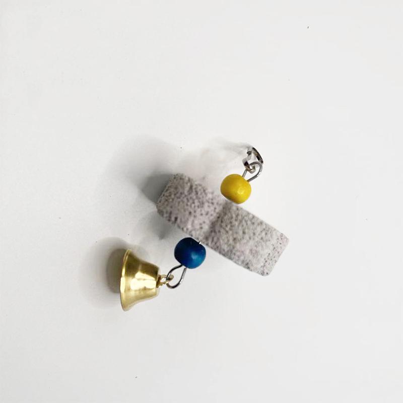 Корневая нить для попугаев, коренной камень из вулканической породы, хомяк, шиншиллы, минеральная добавка для птиц, товары для домашних животных