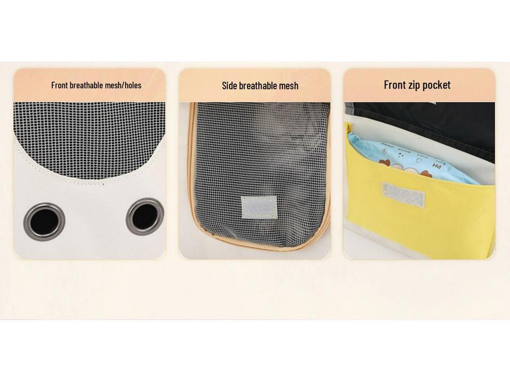 Winter Large Capacity Portable Cat Carrier Backpack for Outings and Travel