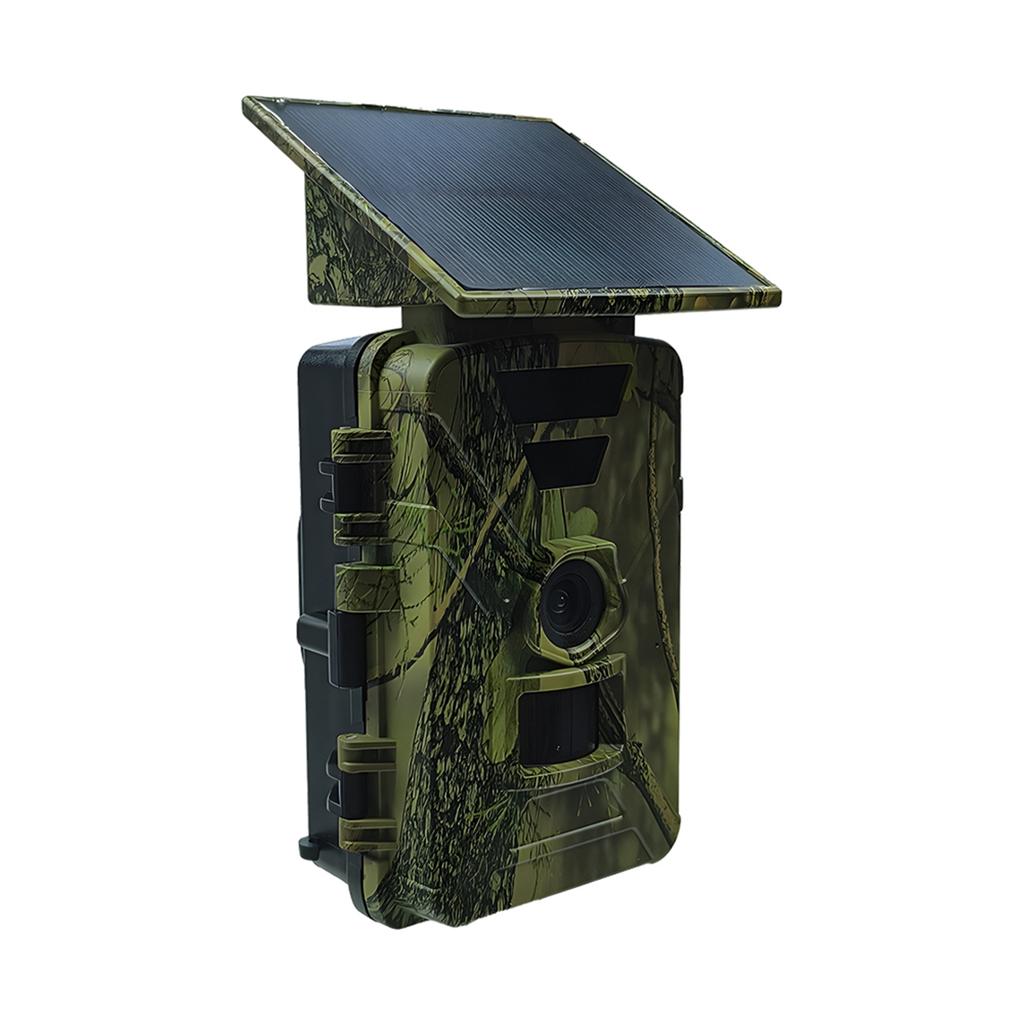Солнечная камера для слежения 8K 60MP WiFi камера для охоты на диких животных IP66 водонепроницаемая уличная камера ночного видения