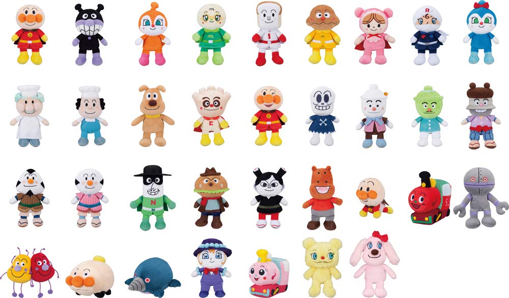 Sega Toys Anpanman Fuwarin Smile Plush Toy S Plus Dokin-chan