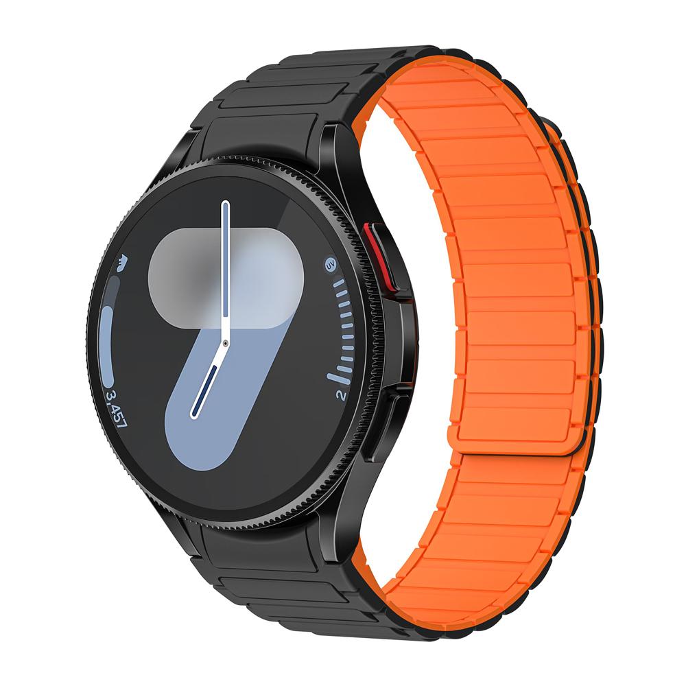 Ремешок для Samsung Galaxy Watch 6 classic 7 5 Pro 4 44 мм 40 мм 45 мм без зазоров магнитный силиконовый браслет Correa Galaxy Watch 6 ремешок