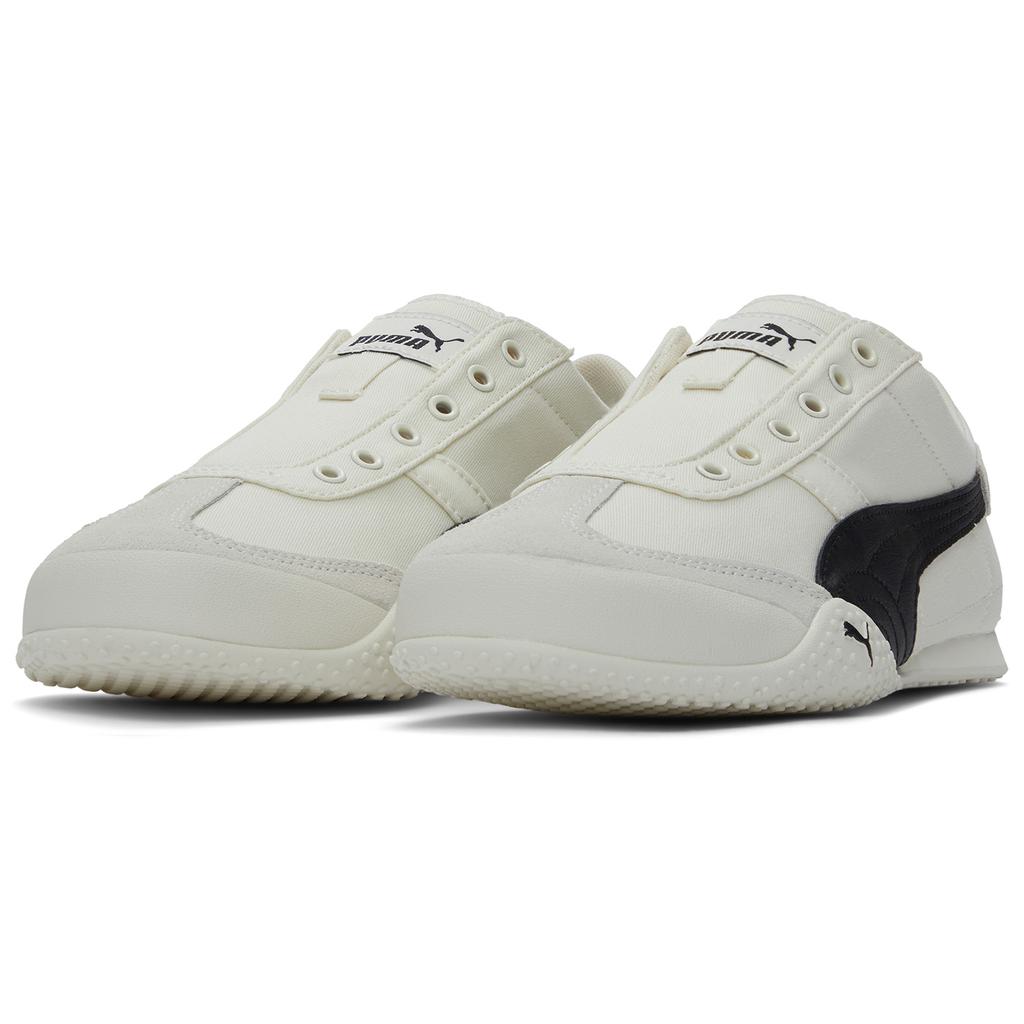 Puma Bella UT Устойчивые к истиранию Легкие Износостойкие И Легкие Низкие Повседневные Кроссовки Унисекс Белый Черный 402981-04
