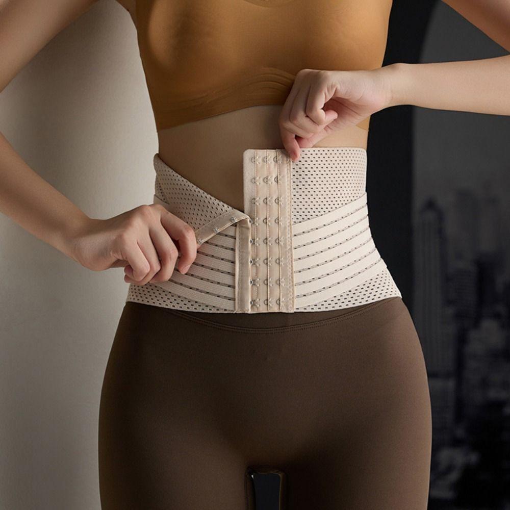 Ultrathin Waist Trainer Tight Postpartum Body Shapers Breathable Women Girdle Belt Summer