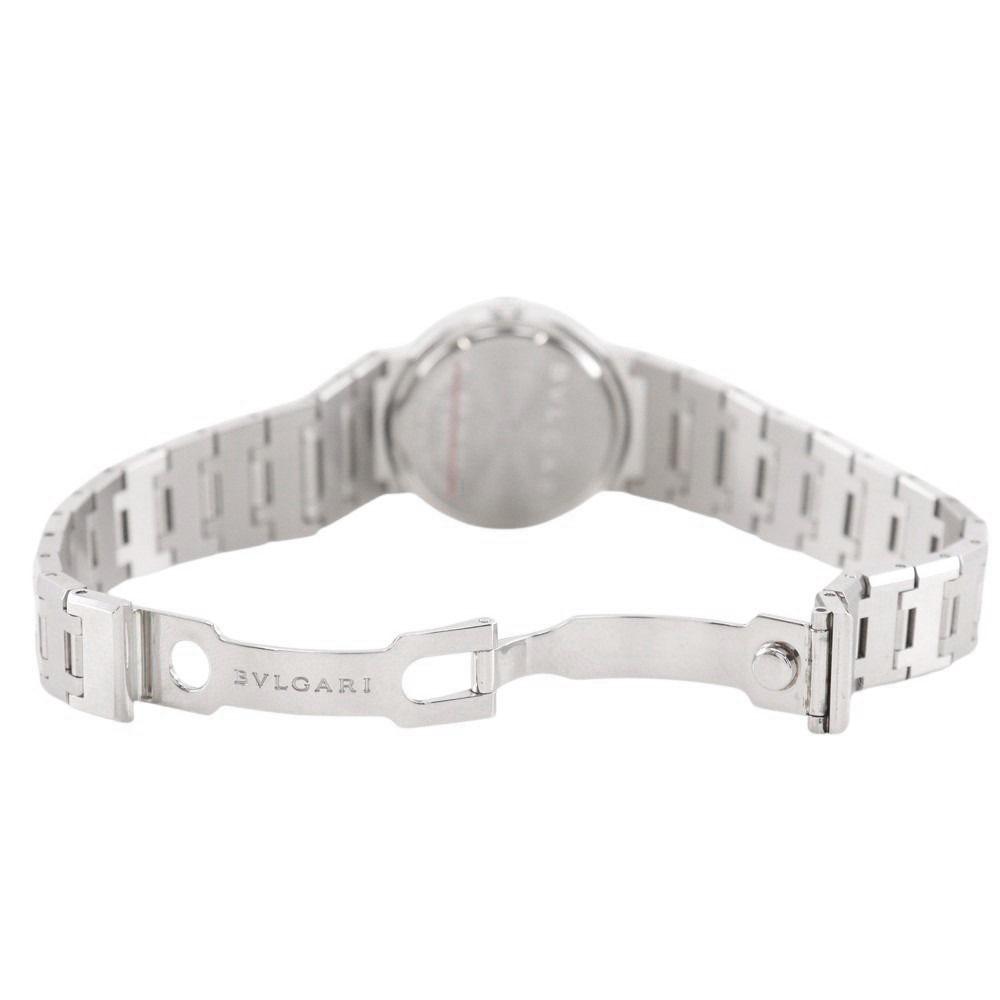 BVLGARI Bvlgari Bvlgari Watches BB26Stainless Steel Silver blackDial Stainless Steel Quartz Analog display Women Used