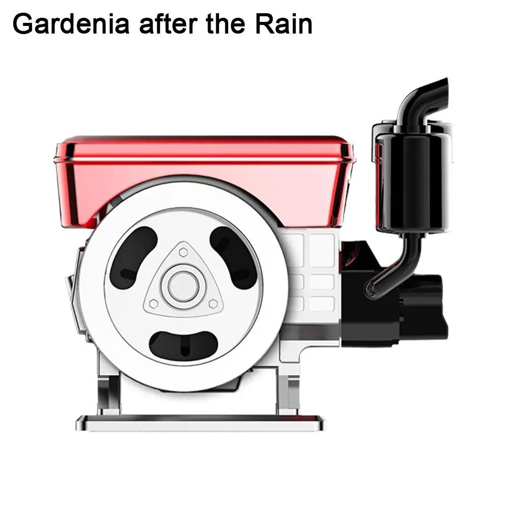Солнечный автомобильный ароматизатор, автоматический вращающийся автомобильный ароматизатор, удаляет запахи освежителя, имитация трактора, украшение для двигателя автомобиля X2U4