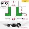 T-Shaped Nylon Insulating Bushing Spacer for M3-M35 Threads
