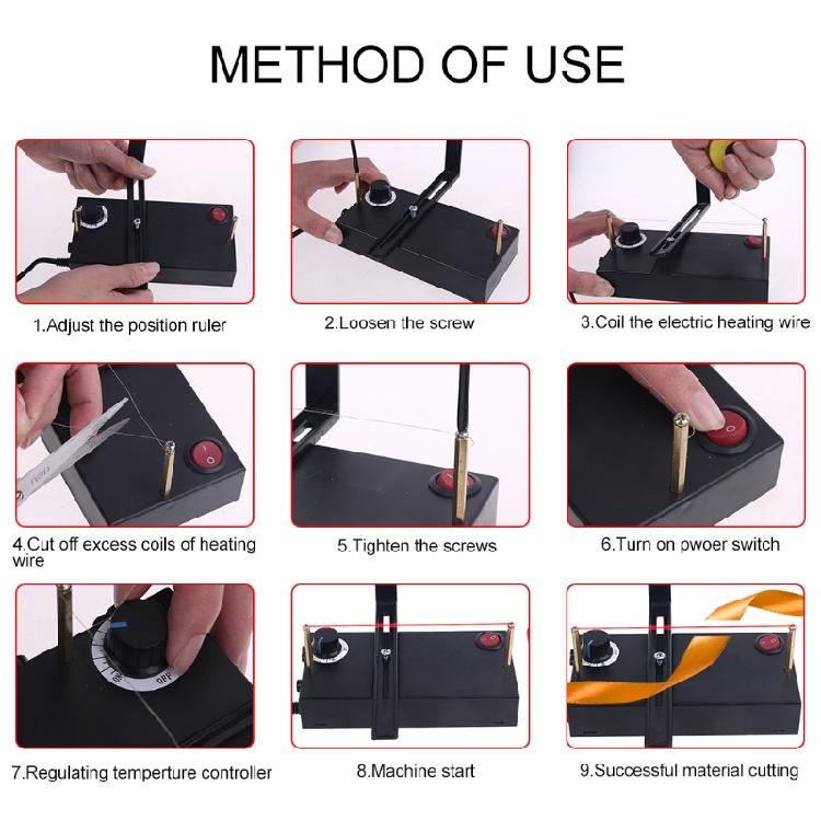 Горячая машина для резки лент DIY Веревка Лента Ремесло DIY Пластиковый Паяльник ABS
