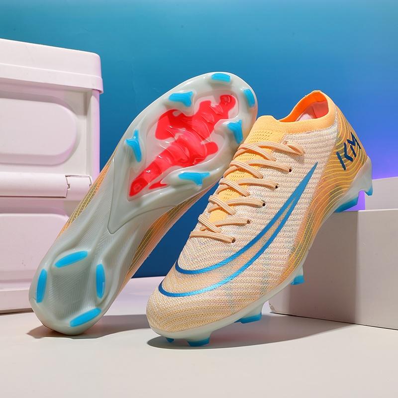 Новые мужские футбольные бутсы, футбольные бутсы, сверхлегкие уличные FG/TF, высококачественные тренировочные бутсы, профессиональные нескользящие футбольные шипы