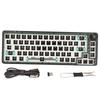 Modular Mechanical Keyboard RGB DIY 67 Key Hot Swappable 3pin 5pin Switch Programmable 3 Mode USB C