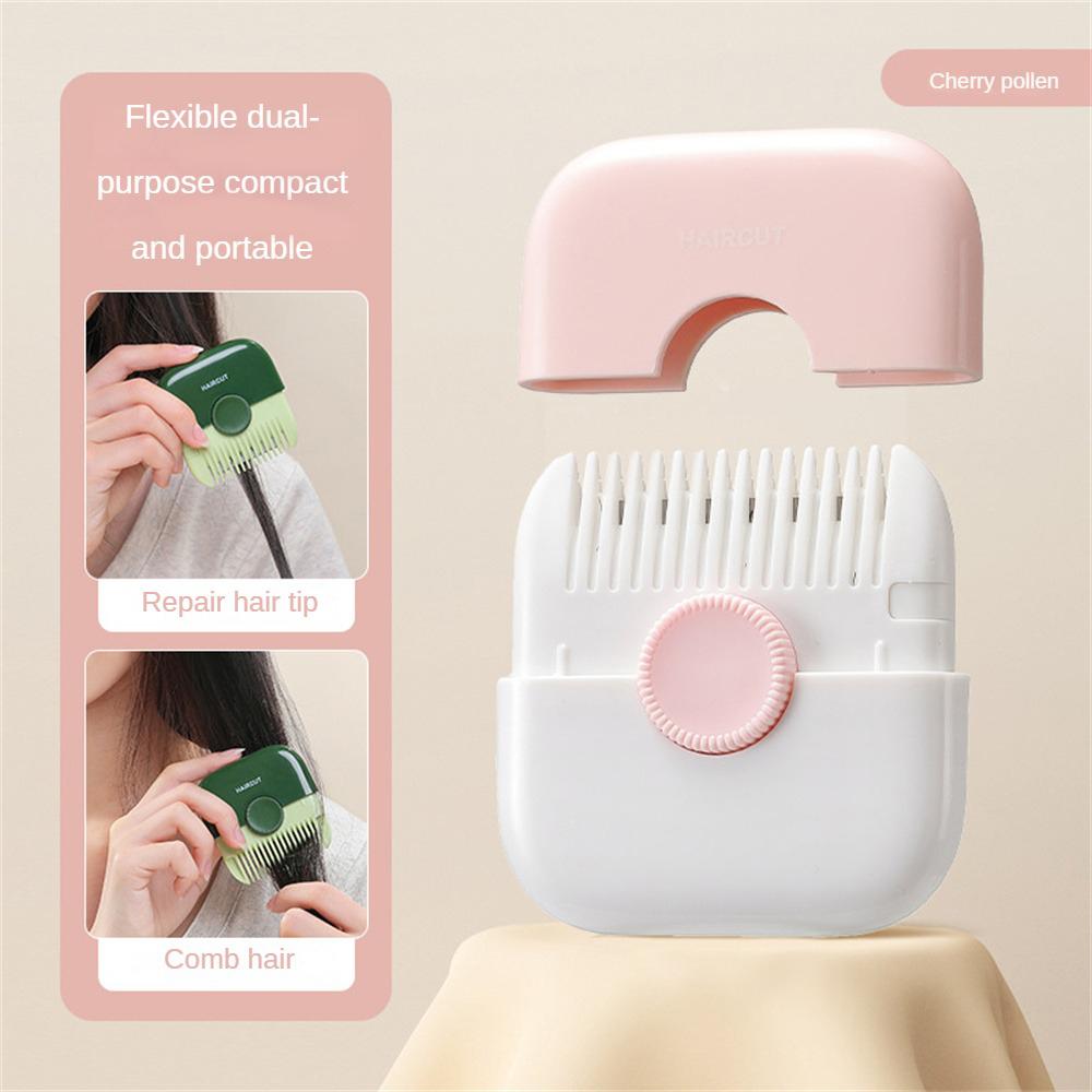 2 In 1 Baby HairCut And Hairdressing Comb Trim Bangs And Broken Hair Bangs Trimmer Manual Portable Children Hair Clipper