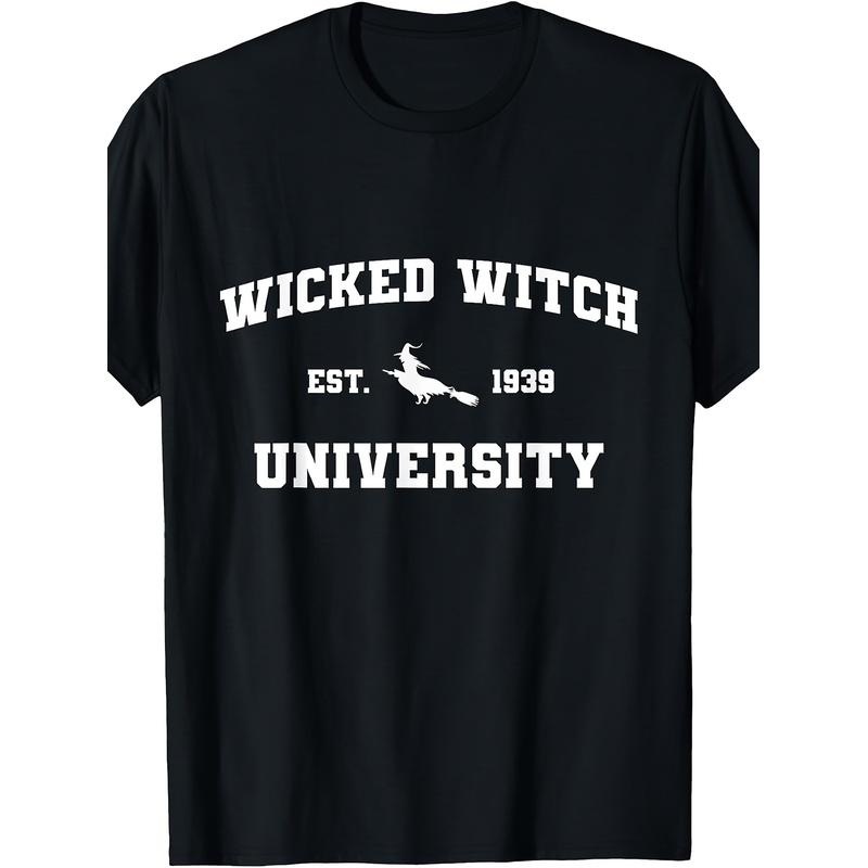 Oz Wizard Wicked Witch University 1939 Costume T-Shirt Men'S Vintage T-Shirt Perfect for Home|Outdoor|Work|Gifting (Birthdays|Valentine'S