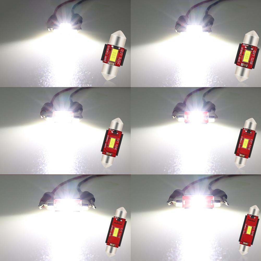 Car LED Bulb Canbus Festoon Led Car Interior Light Dome Reading License Plate Lamp 3570 31mm 36mm 39mm 41mm