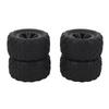4 Pcs RC Wheel Tire Superior Handling Enhanced Control Abrasion Resistant Rubber Wheel Tyre for WLTO