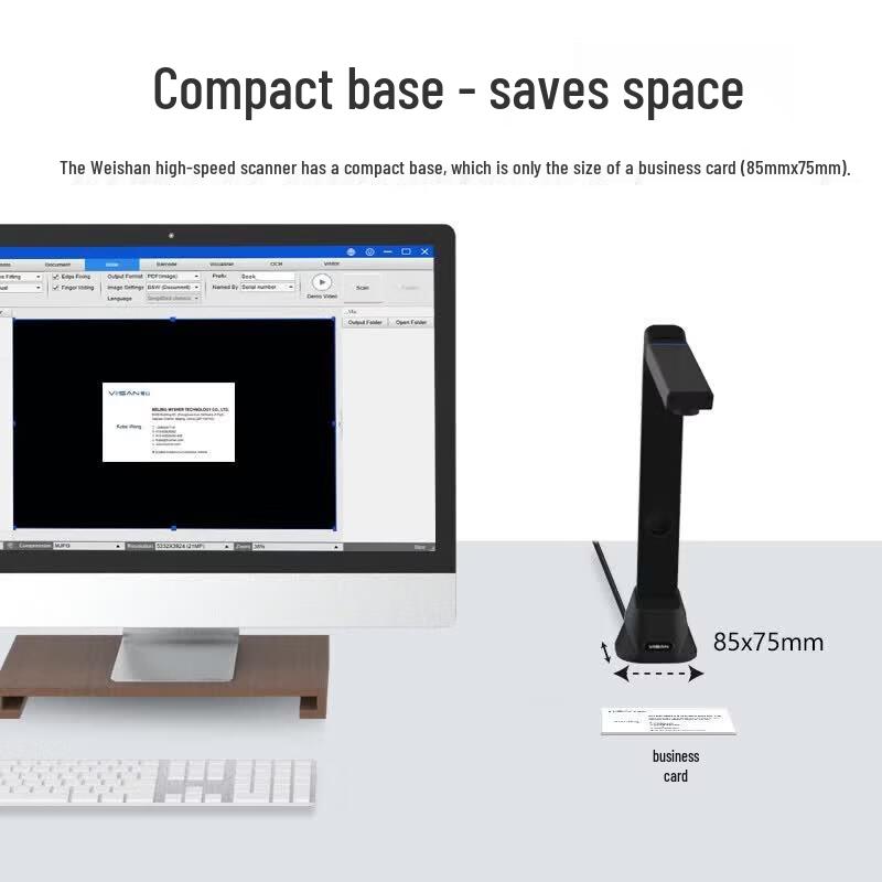 VEJ15859 16MP A3 Document Scanner for Remote Learning and Office CN plug (adapter included)
