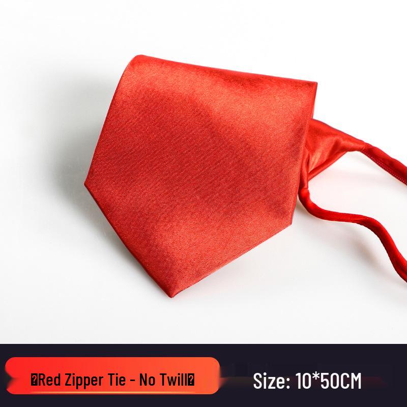Men's Easy-Wear Zipper Tie for Work and Performance
