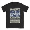 Мужская хлопковая футболка с коротким рукавом The Blues Brothers Wanted Юмор Унисекс