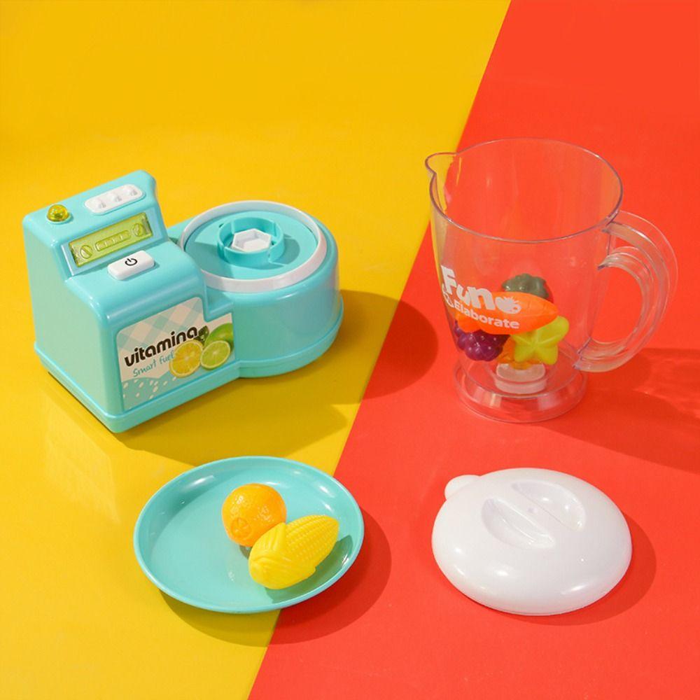 Cognition Ability Kids Blender Toy with Accessory Pretend Playset Mixer  Kitchen Appliances
