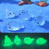 Luminous Ornament Cute Little Seal Fish Tank DIY Small Ornament