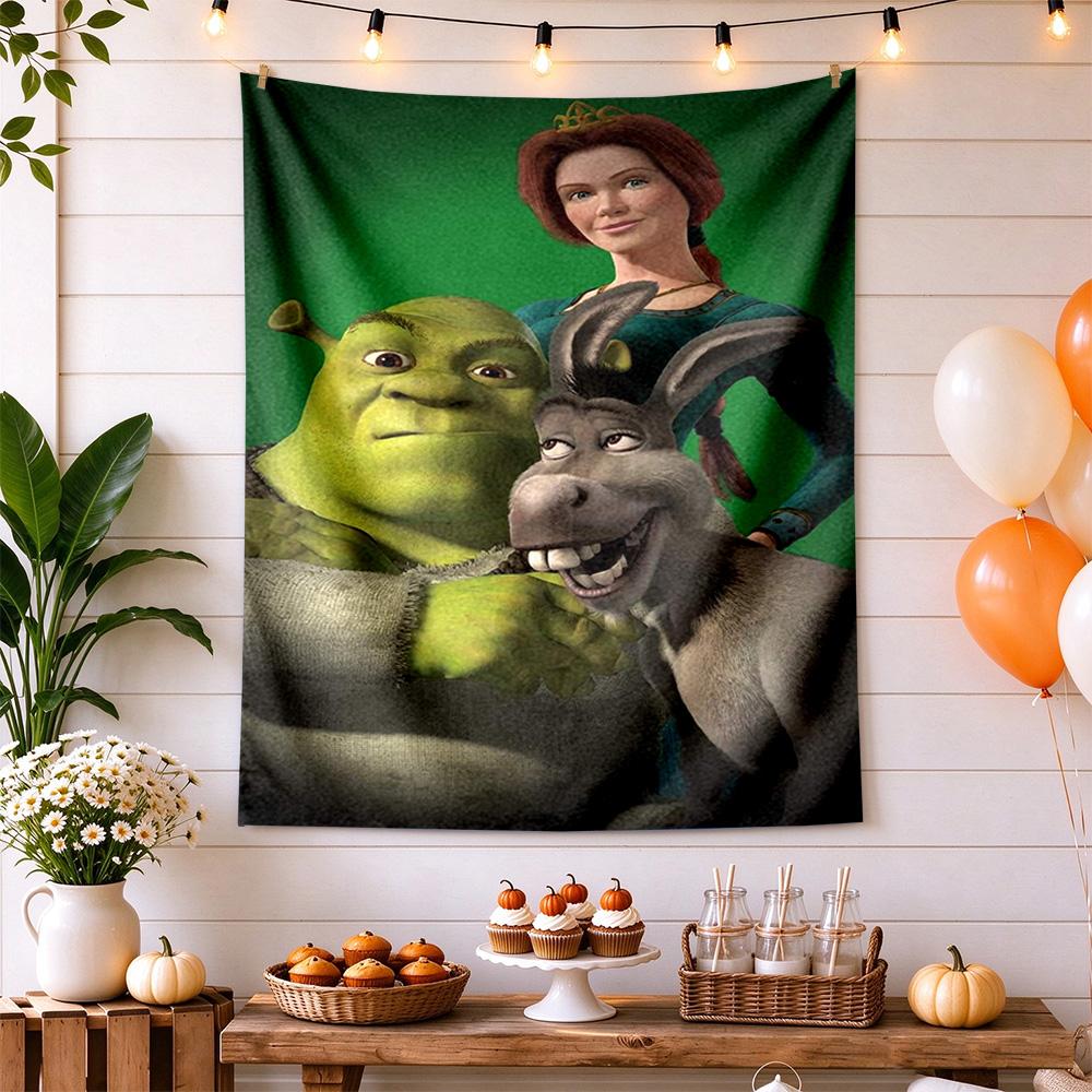 Shrek Boho Wall Tapestry Cozy Warm Great For Reading Corner Bedroom Living Room All Season Vintage Wall Art Ideal Gift For Housewarming