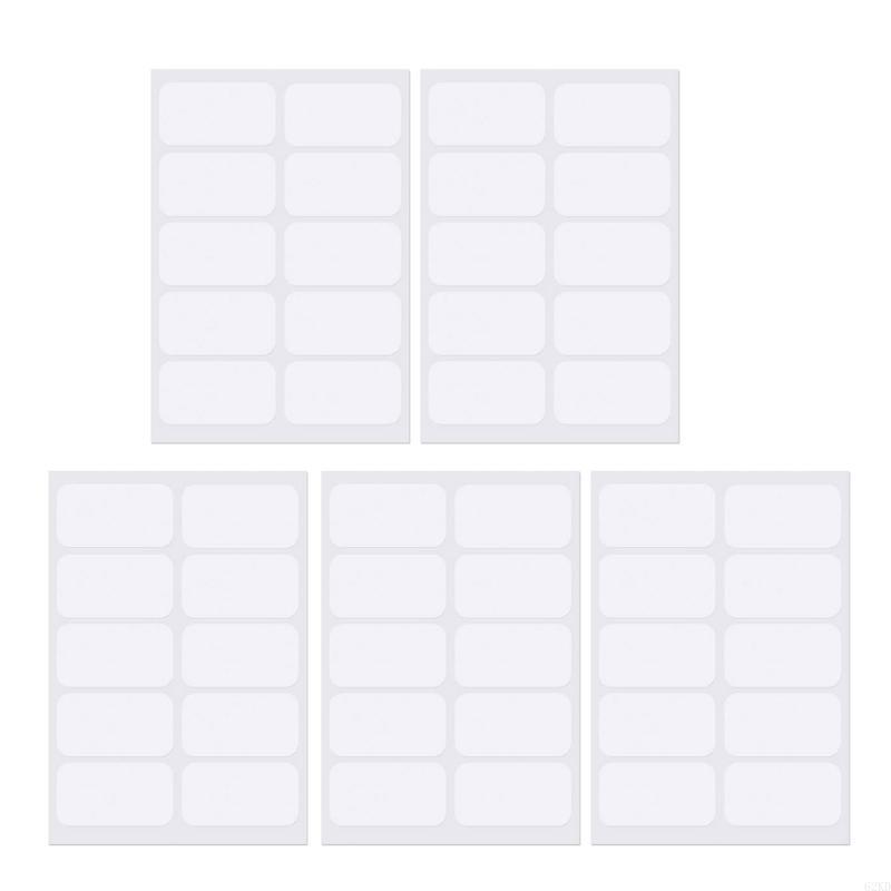 62KD Writes On Clothing Labels Secure Adhesive No-Iron Clothing Labels, Laundry Safe