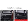 Piano Black Interior Dashboard Center Cover Sticker For Toyota Tacoma 2016-