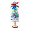 DIY Christmas Tree Kit with Light String Festive Desktop Decoration Warm Christmas Atmosphere Light New Year Gift Christmas Decor