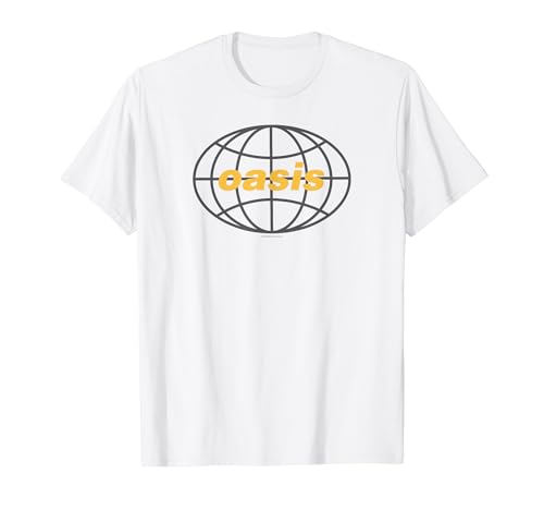 Oasis Эксклюзив Amazon Со всего мира 1997 Белая футболка