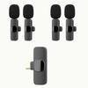 Wireless Lavalier Mic for Mobile Live Streaming & Interviews: Dual Recording & Noise Reduction