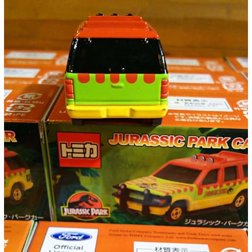 Jurassic Park Car USJ Limited Edition Design USJ Official Tomica Park Patrol Car Tour Car