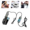 110V Plastic Digital Display Soldering Iron Kit,Grey Soldering Iron Kit Operating  0-40℃ for Manufacturing Assembly Lines