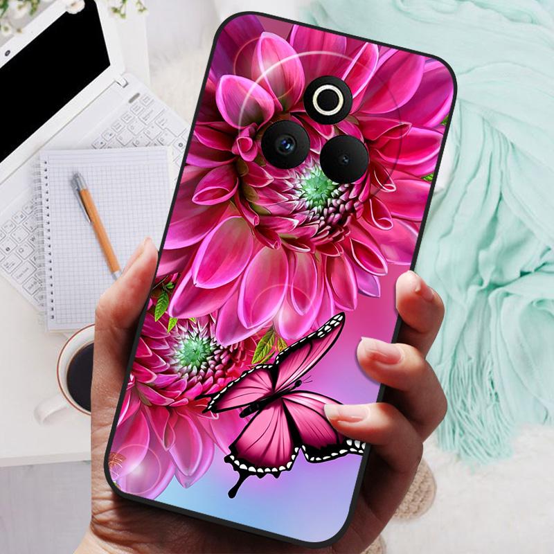 Для Realme P3 Pro 5G Чехол Силиконовая Задняя Крышка Чехол для Телефона для Realme P3 Ultra 5G Чехлы P 3 Pro Мягкий бампер coque Ударопрочный Fundas