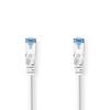 Câble Réseau CAT6a - NEDIS - CCGL85330WT05 - 0.50 M - S/FTP - Blanc