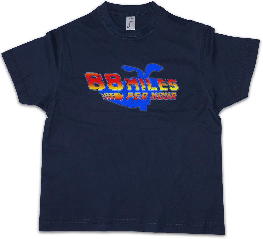 88 MILES PER HOUR Kids Boys kids boys T-Shirt Back McFly To The Doc Brown Future