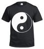 НОВЫЙ YIN YANG 100% Хлопок Футболка/Байкерская/Китайская/Крест/Металл/Подарок/Музыкальная/Топ