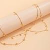 Sexy Bikinis Cross Chest Waist Body Chain for Women Bohemian Multilayer Star Tassel Body Jewelry Summer Beach Party Accessories