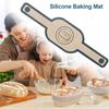 Non-Stick Silicone Baking Mat Oval Bread Sling Reusable Bakery Oven Pad  Kitchen Baking