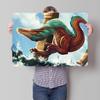 Horizon Personalized D Textured Metal Poster Wall Art Tinplate Sign for Modern Home Decoration Luxury Room Decorating Interior