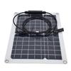2Pcs 15W Solar Panel Monocrystalline Silicon Solar Panel Photovoltaic Module 50A Controller for Car