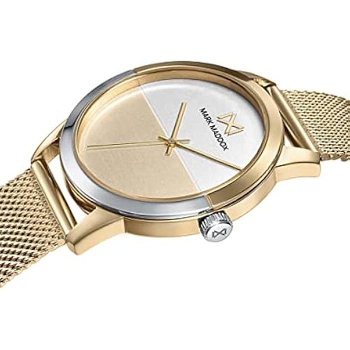 Женские часы - Mark Maddox - MM7142-20 - Золотистая сталь - Кварц - Водонепроницаемость 50 м