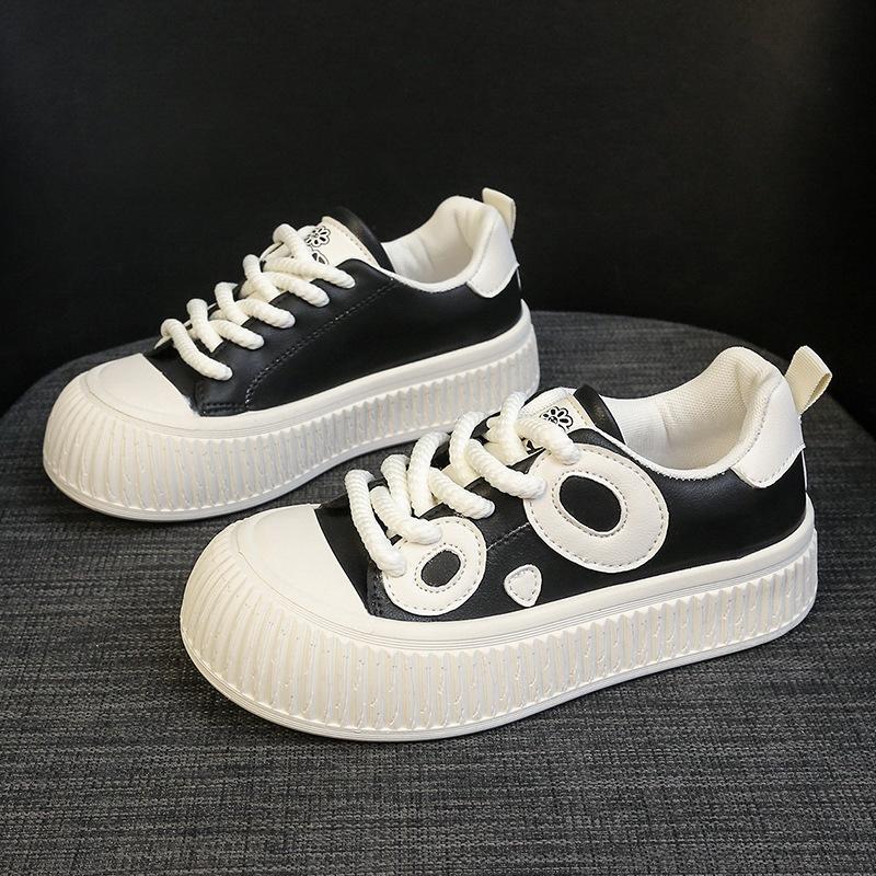 2024 Дизайнерская женская спортивная обувь Новая модная обувь с принтом на толстой подошве Удобная повседневная женская обувь на весну и осень