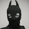 Улица Смешной Стиль Личность Черная Мультяшная Маска Бэтмена Для Хэллоуина Косплей Маска Шляпа