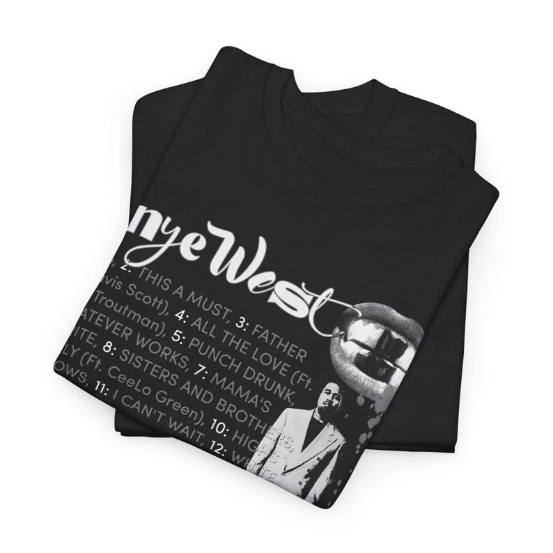 2026 Summer Fashion Tee Men Women Vintage Top Kanye West Bully Album T-shirt, Bully Album, Kanye West Bully T-shirt, Kanye West New Album T-shirt