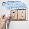 Влагозащищенный Power Outlet Защитный кожух для розетки типа 86, для ванной комнаты, душа, прозрачная крышка для электрического выключателя, безопасная коробка от брызг
