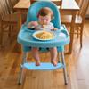 Yousheng Adjustable High Chair Footrest Non-Slip Plastic Step Stool for Toddlers Universal Baby Feeding Accessory for Most Dining Chairs