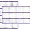2026 Dry Erase Calendar – Large Yearly Wall calendar 2026, 38.2'' x 25.2'', 2-Side Reversible Calendar 2026, Vertical/Horizontal, Jan 2026 – Dec