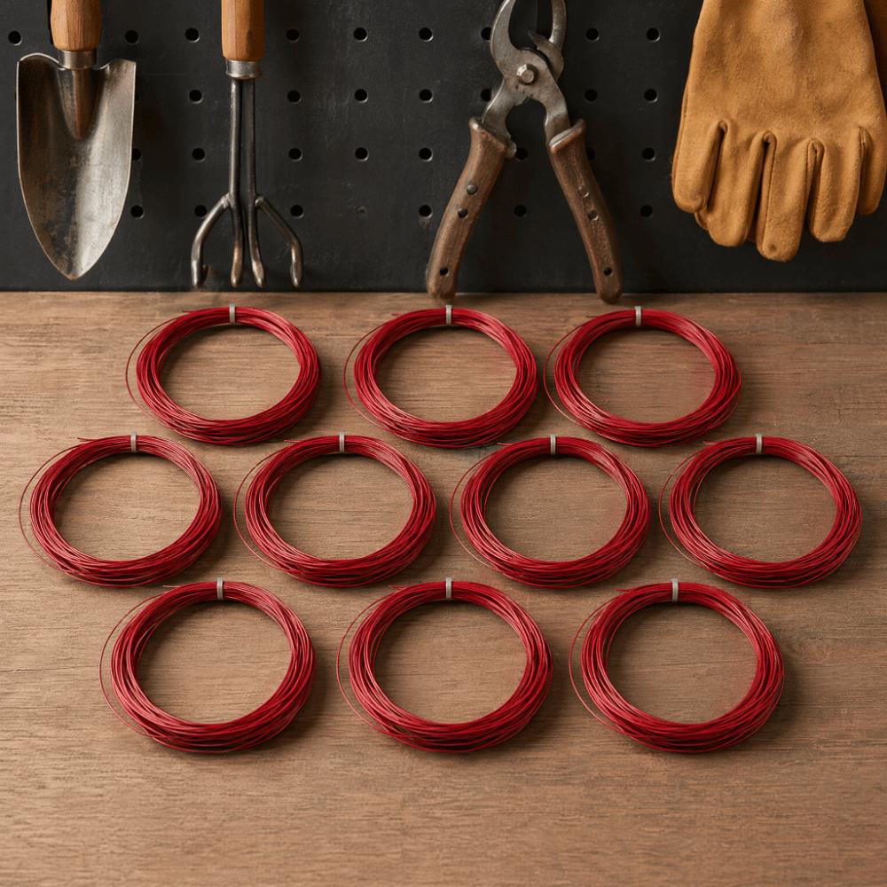 10pcs Nylon Material Tennis Racket String 0.7mm Gauge Nylon Tennis String Badminton Training